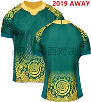 2019 Australian main away player version of Olive T-shirt Polo jersey Australia Rugby