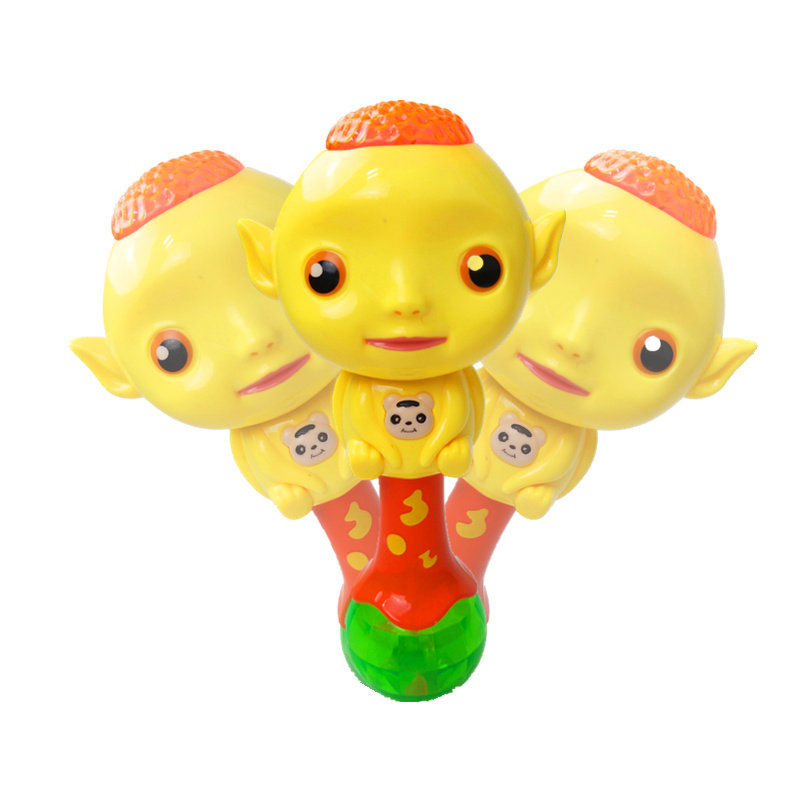 棒宝宝手摇铃新生儿0-1岁宝宝3-6-12个月婴儿音乐玩具_爱酷商城(ikoo8