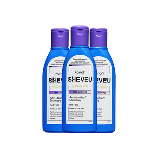 【超值3支装】澳洲赛逸SHEVEU洗发水硫化硒去屑控油清爽止痒紫*3