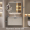 70CM/Ceramic integrated basin/Beauty glass door mirror cabinet right grid