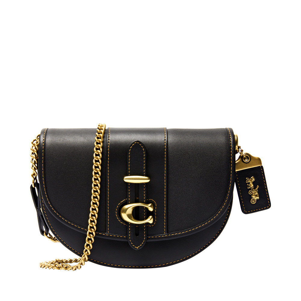 【直营】coach蔻驰 女士saddle 20号手袋单肩斜挎包马鞍包47924