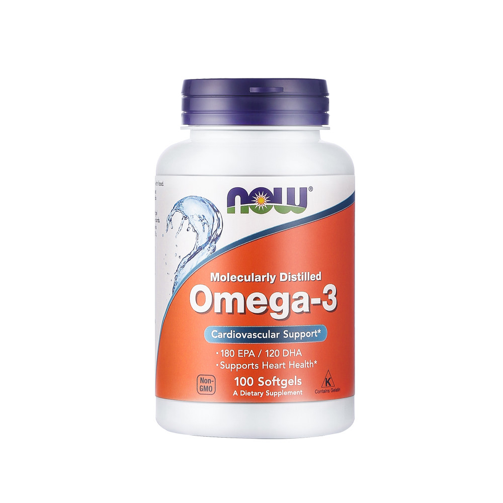 nowfoods诺奥深海鱼油omega3欧米茄3软胶囊成人dha中老年