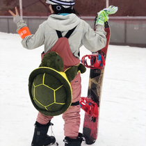 Douyin little turtle skiing hip protective gear protective butt pad anti-rasping pants adult male and female parent-child ski protective gear