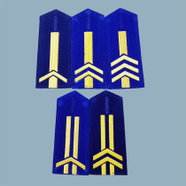 New inventory old-fashioned 87-style 93 empty blue king monk long flannel volunteer soft aircraft shoulder card Title