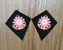 New Inventory 87 sea collar Chapter 87 experimental version of cloth collar medal military fans collection