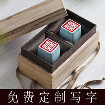 Customized handmade wedding gifts creative personality practical girlfriends new wedding gifts ceramic double cup