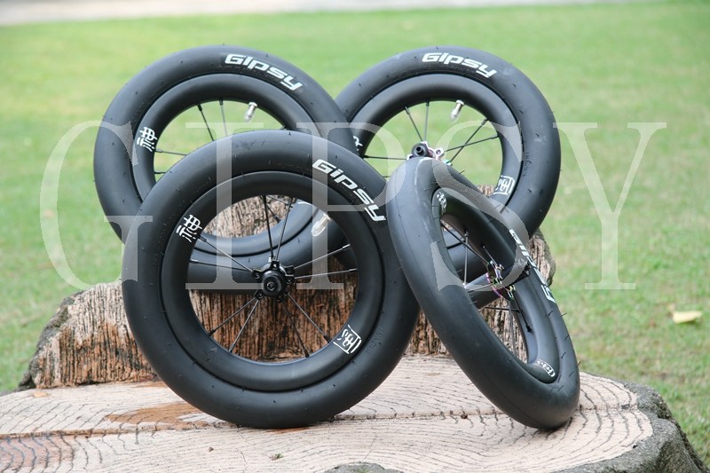 gipsy风轮组12寸平衡车s车k车p车陶瓷碳纤维滑步车