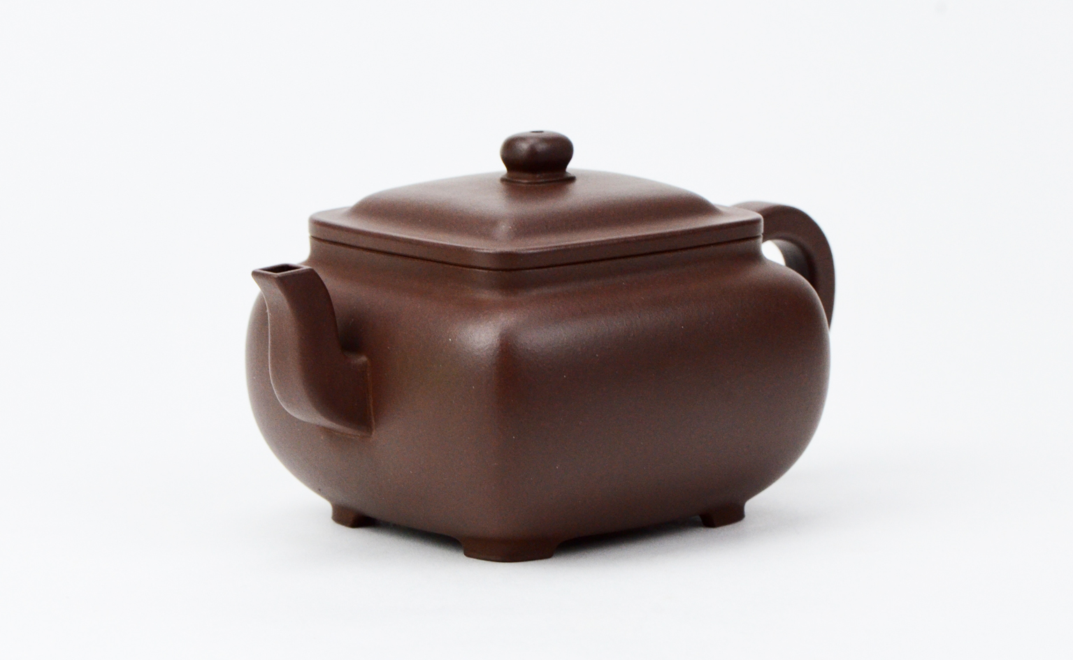 宜兴紫砂壶方器名家茶壶李国琴全手工原矿老紫泥琴方壶功夫茶具