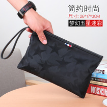 Hong Kong mens new Oxford spinning clutch nylon canvas clutch trend casual large capacity clutch