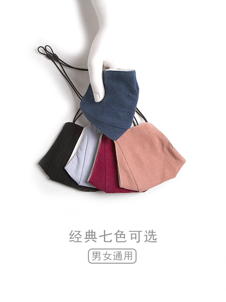 UNSF时尚防雾霾口罩 防尘透气可清洗易呼吸男