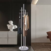 Hanging clothes hanger floor bedroom Stainless Steel Clothes Cap Rack Three Poles Vertical Home Living Room Clothes Hanging rack Creativity Sturdy