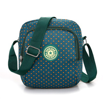 Daily special Han edition new casual nylon bag shoulder canvas bag straddled across mini Oxford cloth bag