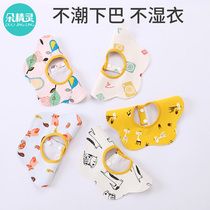 Baby cotton bib newborn saliva towel baby waterproof spit milk bib rice pocket summer thin men and women Cartoon