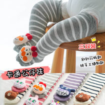 Baby socks spring and autumn Four Seasons autumn and winter cotton Fat Baby cute stockings loose over the knee