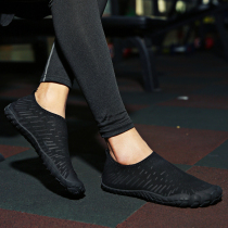 Squat gym soft shoes and socks Indoor sports treadmill special shoes Mens and womens skipping shoes Snorkeling foot protection five-finger shoes