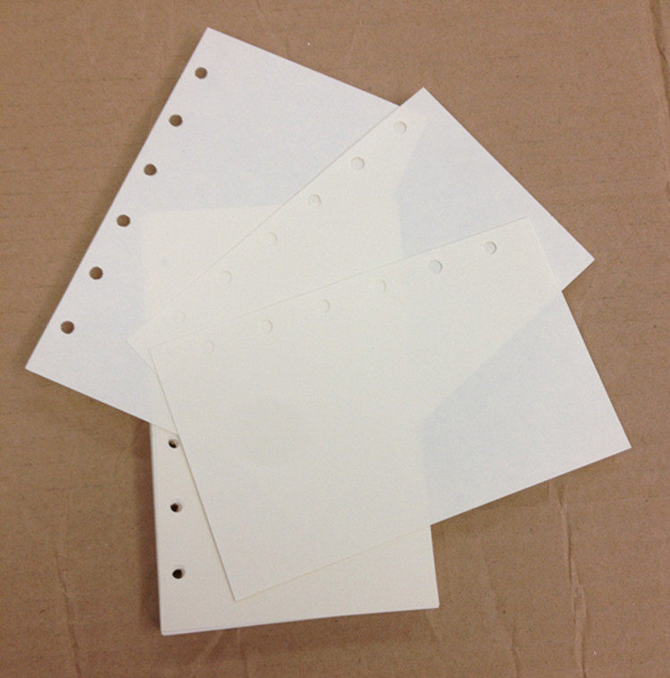 活页夹 活页纸 替换纸6孔9孔 记事本 线圈打孔纸张 空白款横线款