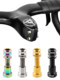 Muqzi Mountain Road Bicycle Titanium Alloy Pain Locking Stand Screw 너트 프론트 포크 자물쇠 탄소 섬유 수직 파이프 Muqzi Mountain Road Bicycle Titanium Alloy Pain Locking Stand Screw 너트 프론트 포크 자물쇠 탄소 섬유 수직 파이프