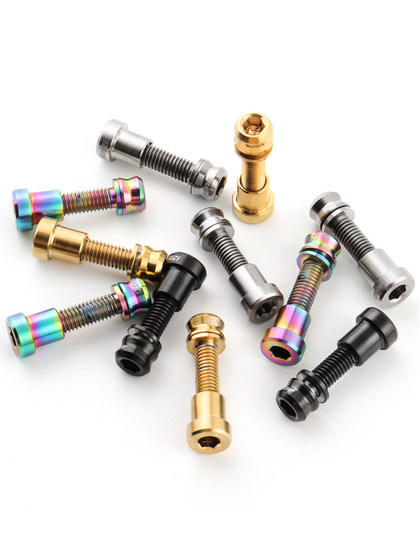 Muqzi Mountain Road Bicycle Titanium Alloy Pain Locking Stand Screw 너트 프론트 포크 자물쇠 탄소 섬유 수직 파이프 Muqzi Mountain Road Bicycle Titanium Alloy Pain Locking Stand Screw 너트 프론트 포크 자물쇠 탄소 섬유 수직 파이프