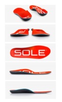 (sch) Sole Active Medium Footbeds A1-06 slow shock moisture absorption perspiration insole