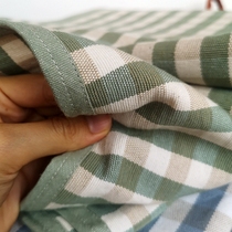 (Double Golden Crown Decade Old Shop) Old coarse cloth cold mat Three sets of warp yarns are pure cotton linen summer