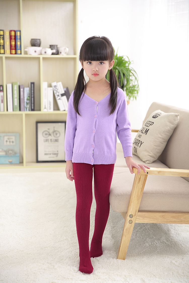 女童2儿童3女孩5连裤袜4纯棉7春秋9连脚打底裤8女宝宝连体袜12岁