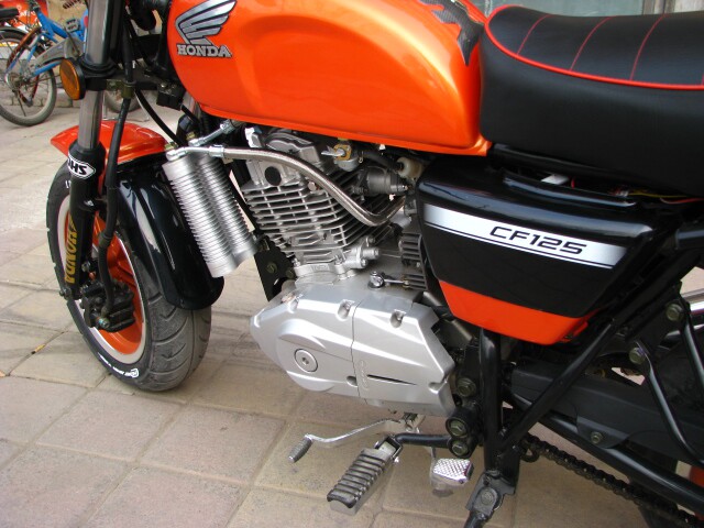 春风狒狒cf125木机高性能改装