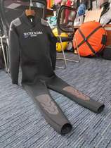 3mm high-grade diving suit 5mm mens and womens winter swimming long-sleeved one-piece diving suit thickened warm deep diving professional diving suit