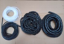 Folding small wheel bicycle Mountain road bicycle electric bicycle wire tube finishing sleeve Black beam wire sleeve