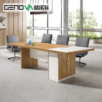 Gnowa furniture meeting table 2 4 m 3 6 m thickened meeting table guests table for desk reception desk long table