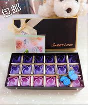 Finished product 18 premium Kawasaki rose gift set Kawasaki origami Rose handmade Rose Tanabata gift