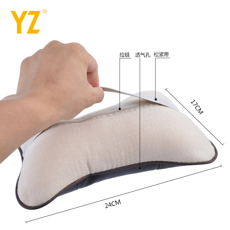 汽车头枕护颈枕骨头车枕头靠枕靠用内饰颈椎安全车用枕头脖子颈部产品展示图1
