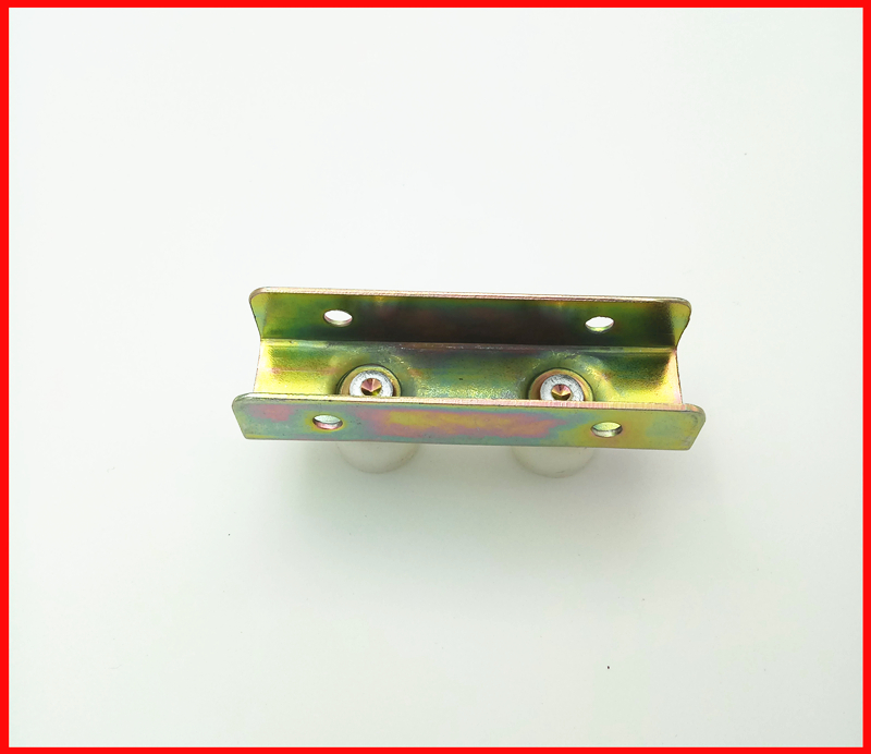 电动伸缩门单轨配件 电动门门排导向卡 导滑轮 滑动卡轮