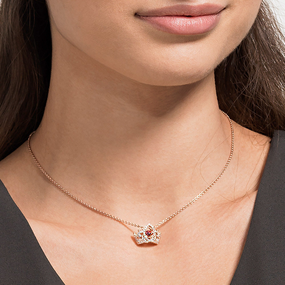 施华洛世奇 bee a queen 瑰丽皇冠 魅力迷人女项链