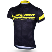 MEIKROO race speed road car ride for mens half sleeve blouses speed dry tech breathable fabric bike clothes