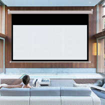 Customized electric curtain electric projection curtain household electric projector screen cloth metal curtain projection household