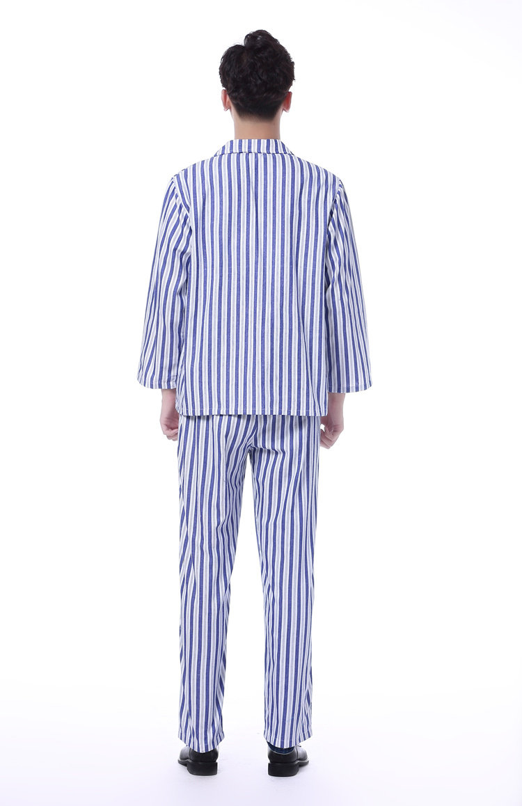 病号服病人服装分体纯棉长袖病员服分体套装全棉男女短袖夏装