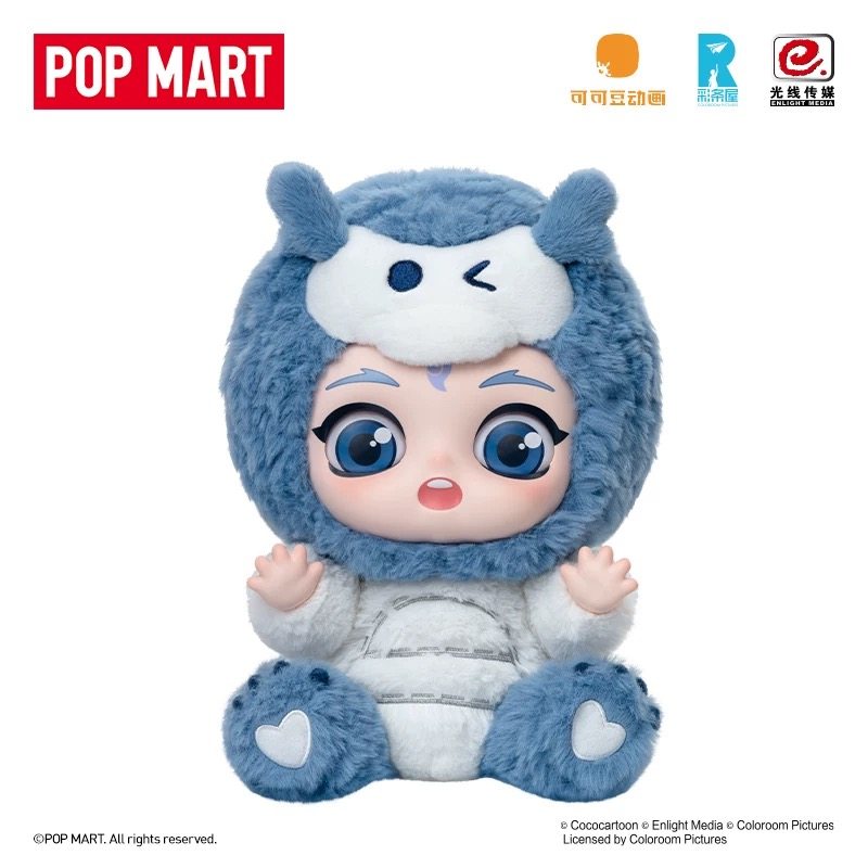 POPMART天生羈絆系列手辦哪吒之魔童鬧海聯名盲盒PVC材質手辦收藏