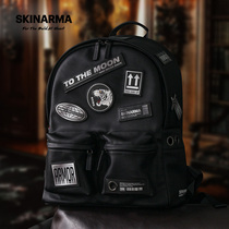 Japan Skinarma Backpack 2022 New Tide Sign Mens Bag Embroidered Double Shoulder Bag Notebook Computer Bag Personality Womens Outdoor Travel Admission
