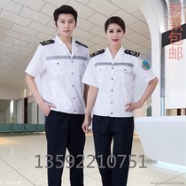 New white first aid suit suit men and women 120 outpatient service summer clothes airport first aid suit doctor nurse emergency suit