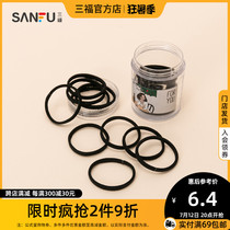 Sanfu Woman Brief Total Black Oak Retro Temperament Girl Hair Accessories Hair Bouquet Hairpin Clip 1 Boxed 20 Root 395773