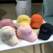 Childrens hat Han version Spring new male and female fashion 100 hitchhiking Duck Tongue Cap Tide Cute Ultra Cute Baby Duck Tongue Cap