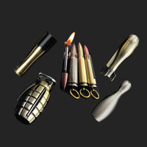 10000 matches Kerosene lighter Metal creative personality Outdoor windproof portable igniter Fire material igniter