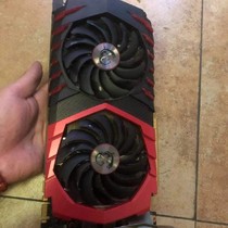 Microstar gtx1080 8g gaming x red dragon eating chicken graphics card