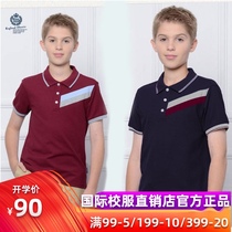 Eaton Gide school uniform student T-shirt summer new British college boys and girls short sleeve T-shirt 16T047