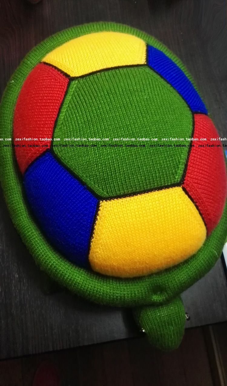 生日礼物毛绒玩具手工针织乌龟可爱抱枕靠垫原创家居摆饰品相保证