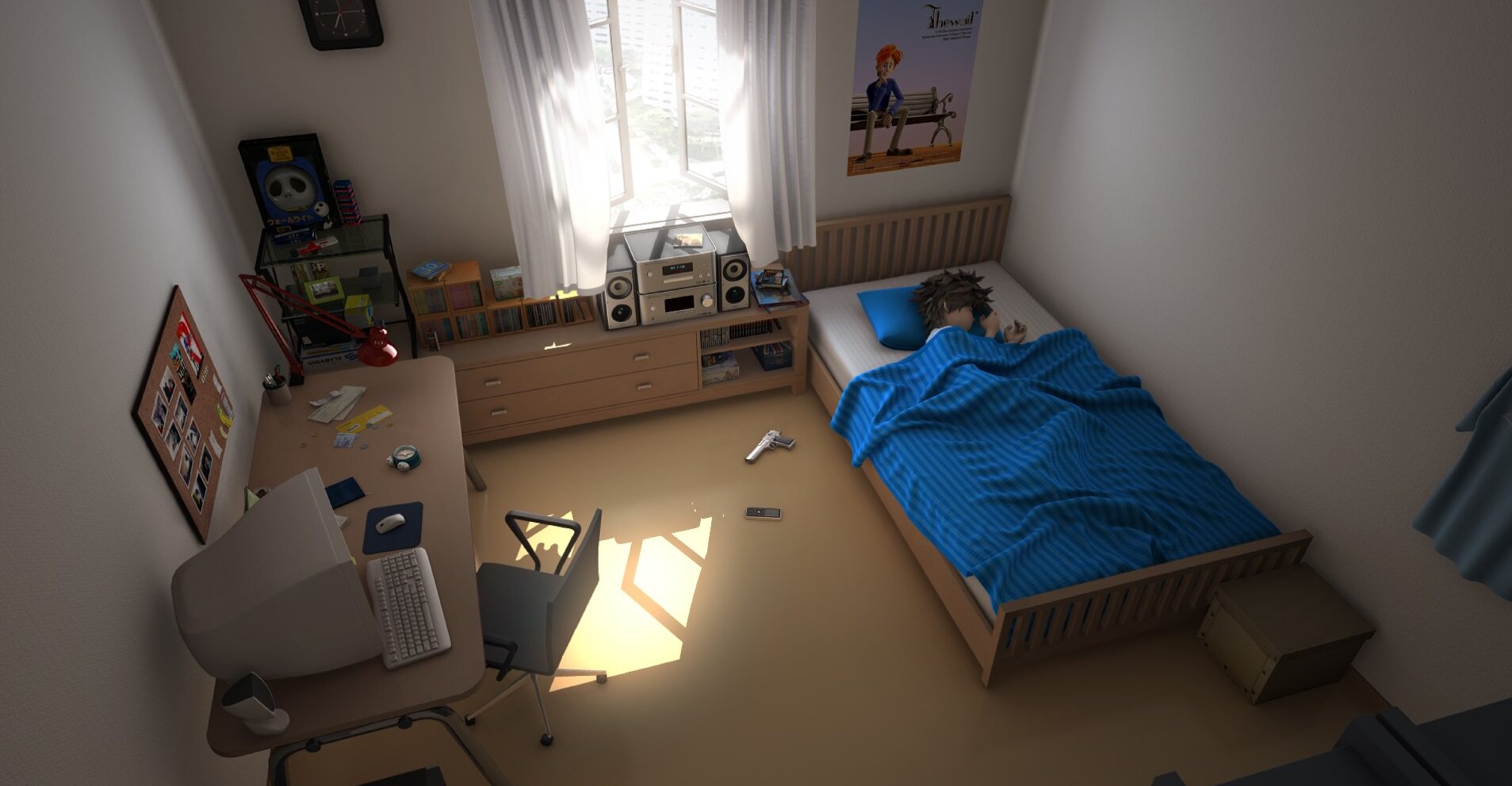 独居生活,如何安静轻松的宅