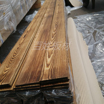 Pinus sylvestris carbonized wood slats carbonized wood slats carbonized wood houses wooden wall panels flower box guardrail fence panels floor