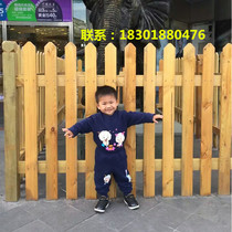 Carbide Wood anticorrosive wood outdoor fence fence fence fence garden fence open cup music strip horse new file sweep
