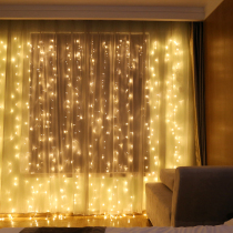 Curtain ice strip flashing light led star lantern home romantic decoration anchor room bedroom dormitory photo