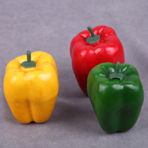 Simulation Vegetable Peppers Model Chili Model Red Pepper dishes Film and TV Movie Shooting Scene Props Early Teaching Cognition Cabinet